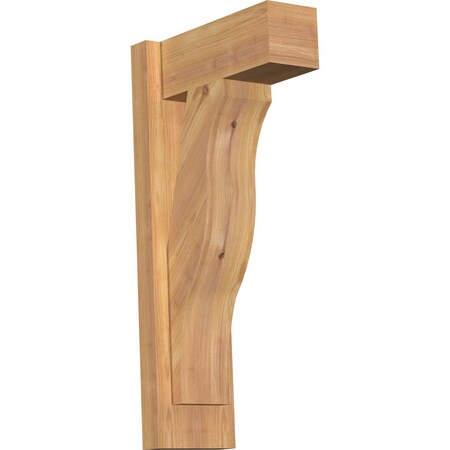 Funston Block Smooth Outlooker, Western Red Cedar, 5 1/2W X 12D X 24H